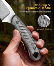 Load image into Gallery viewer, MidTen blade knife with non-slip & ergonomic handle comfortableholdformaximumcontrol in grey