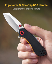 Load image into Gallery viewer, MidTen Stainless Steel Blade with large chamfer and fine texture in black