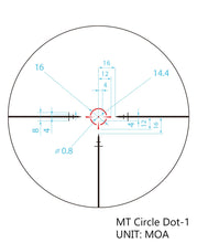 Load image into Gallery viewer, MidTen LPVO Rifle Scope with Cantilever Mount Second Focal Plane Scopes for Hunting