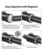 Load image into Gallery viewer, Red Green Laser Boresighter Kit Easy Alignment with Magnetic