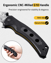 Load image into Gallery viewer, MidTen Pocket Knife – precision-engineered for stability & elegance anti-slip, black