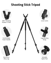 Load image into Gallery viewer, MidTen Rifle – legs binding foam handle strap