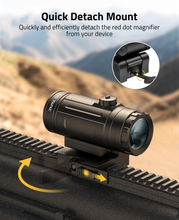 Load image into Gallery viewer, MidTen rifle magnifier – quick detach mount