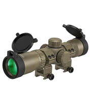 Load image into Gallery viewer, MidTen 1 5-5x32 Crossbow Scope with 乙 in flat dark earth