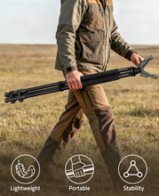 Load image into Gallery viewer, MidTen Rifle Shooting Tripod – lightweight portable stability
