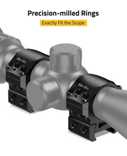 Load image into Gallery viewer, MidTen Mount 1 inch Scope Rings with precision-milled rings exactly fit the scope 1inch x 0.87inch