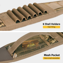 Load image into Gallery viewer, MidTen point rifle sling with fast filling mesh pocket in khaki