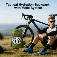 Load image into Gallery viewer, MidTen tactical hydration backpack – tactical hydration backpack with molle system, green