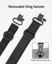 Load image into Gallery viewer, MidTen Two Point Rifle Sling – removable sling swivels replace with your other clip