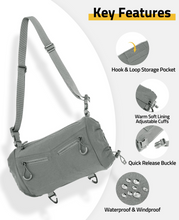 Load image into Gallery viewer, MidTen Warmer Pouch – adjustable cuffs quickreleasebuckle waterproof&windproof