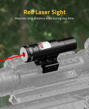 Load image into Gallery viewer, Rifle Scope with Red Laser Sight for shooting
