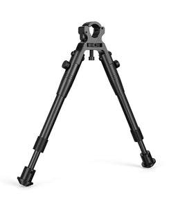 MidTen 8-10 Inches Clamp-on Bipod Double Pads Barrel Mount Bipod