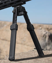 Load image into Gallery viewer, Black adjustable tripodMIDTEN 7.9-10.6 inches Sturdy Rifle Bipod M-Rail Adjustable 
