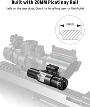 Load image into Gallery viewer, MidTen 4x32 Prism Tactical Rifle Scope with Laser
