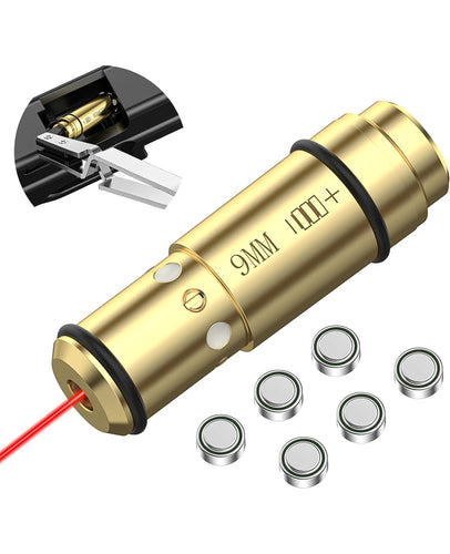 MidTen Bore Sight Laser 9mm Laser Bore Sighter