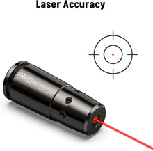 Load image into Gallery viewer, MidTen Bore Sighting Laser 223 5.56mm/ 9mm Laser Bore Sighter with Extra Batteries
