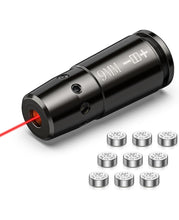 Load image into Gallery viewer, MidTen Bore Sighting Laser 223 5.56mm/ 9mm Laser Bore Sighter with Extra Batteries
