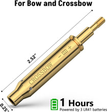 Load image into Gallery viewer, MidTen Crossbow Red Laser Bore Sight with 2 Sets of Batteries
