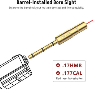 MidTen Laser Bore Sight for .177 Cal/ .17HMR