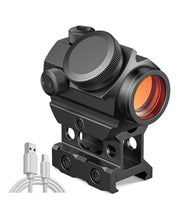 Load image into Gallery viewer, MidTen Rechargeable 1x20mm 2 MOA Red Dot Sight
