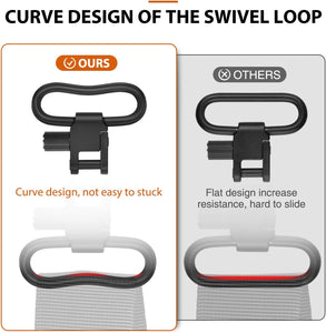 MidTen 1-1.25 Inches QD Sling Swivel