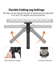 Load image into Gallery viewer, Flexible Folding Leg Settings
