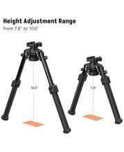 Load image into Gallery viewer, MidTen Quick Release Bipod for Hunting and Shooting
