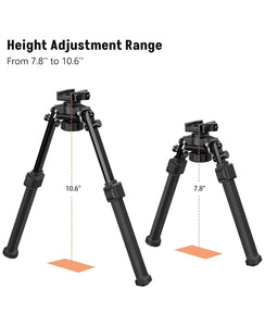 MidTen Quick Release Bipod for Hunting and Shooting