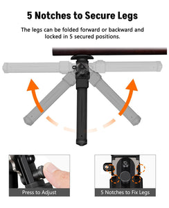 MidTen Sling Swivel Stud Bipod for Rifle