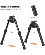 Load image into Gallery viewer, MidTen Tactical Bipod Compatible with Mlok Bipod
