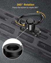 Load image into Gallery viewer, 360° Rotation Sling Swivel Mount
