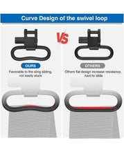 Load image into Gallery viewer, QD Sling Swivels with Curve Design of Swivel Loop
