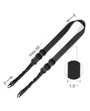Load image into Gallery viewer, 1.5 Inches Wide 2 Point Rifle Sling with Elastic Design 
