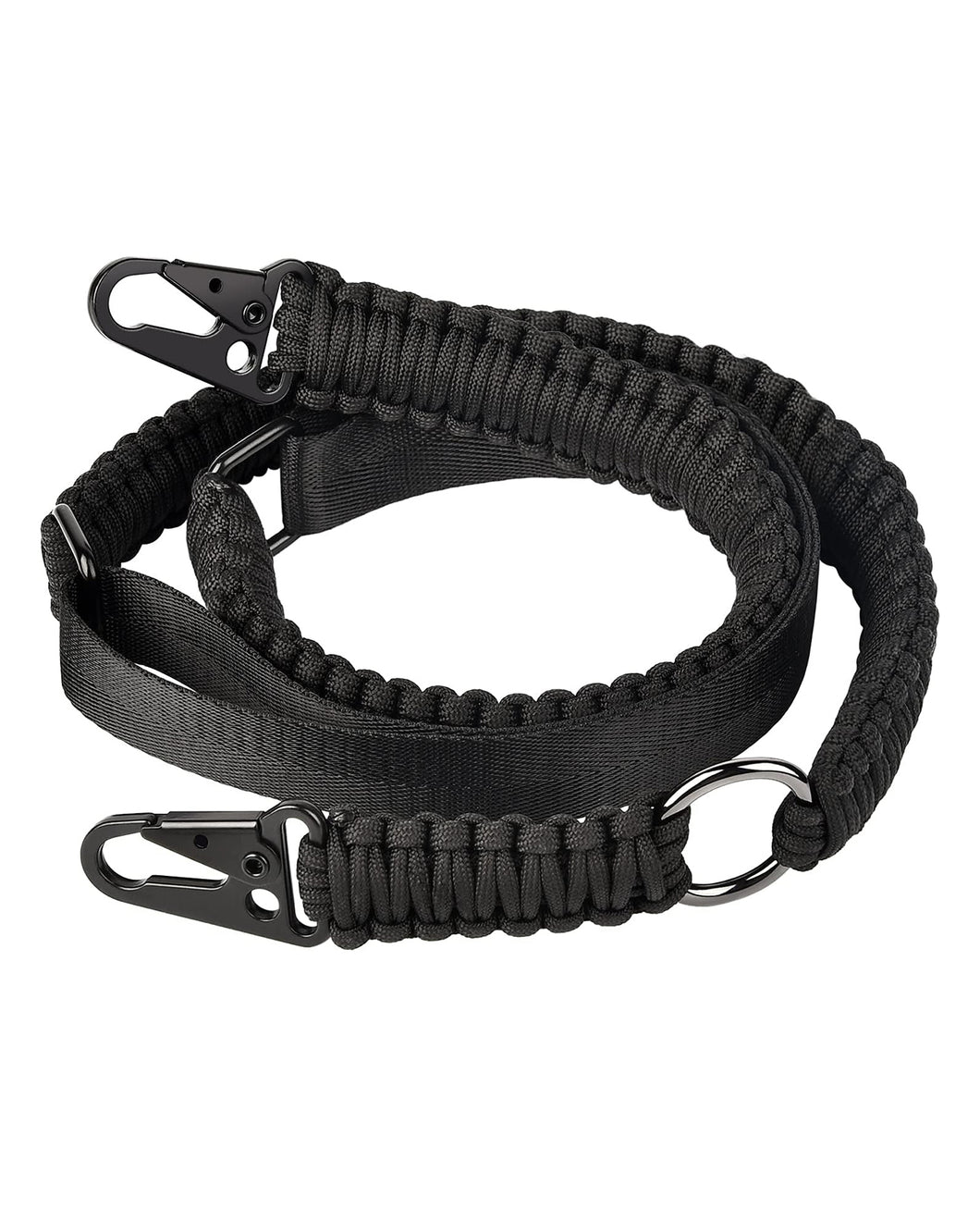 550 Paracord Sling Adjustable Length with Larger Opening Metal Hook