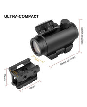 Load image into Gallery viewer, Ultra Compact Red Dot Sight for 20mm Picatinny Rail
