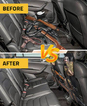 Load image into Gallery viewer, Gun Rack with Large Storage Pockets Keep Your Car Clean
