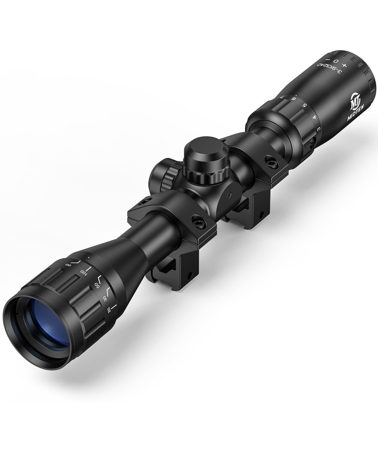 Midten 3-9x32 AO Rifle Scope Optics R4 Reticle Crosshair Scope