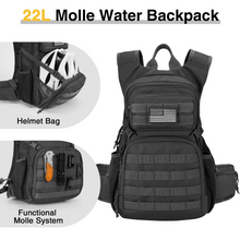 Load image into Gallery viewer, MidTen 3L Water Bladder – helmet bag functional molle system, black
