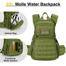 Load image into Gallery viewer, MidTen 3L Water Bladder – helmet bag functional molle system, green

