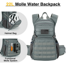 Load image into Gallery viewer, MidTen 3L Water Bladder – helmet bag functional molle system, grey
