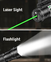 Load image into Gallery viewer, MidTen 4-16X50 AO Rifle Scope Combo with Dual Illuminated &amp; 4 Holographic Reticle
