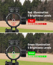 Load image into Gallery viewer, MidTen 4-16X50 AO Rifle Scope Combo with Dual Illuminated &amp; 4 Holographic Reticle
