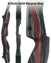 Load image into Gallery viewer, MidTen 62 Recurve Bow and Arrow Set – a rock-solid recurve bow, 50 pounds
