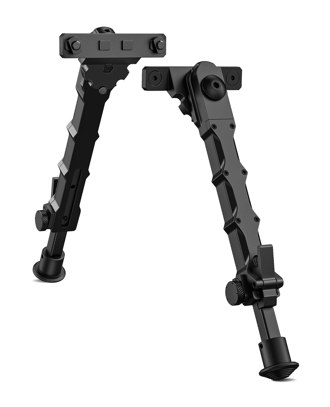 MidTen 7.5-9 Inches Tactical Bipod Compatible with M-Rail Bipod for Rifle