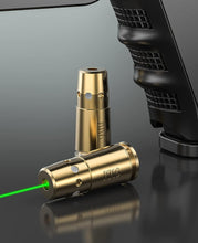 Load image into Gallery viewer, 9mm Green Laser Bore Sight for Pistols
