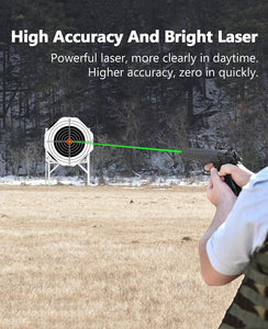 High Accuracy and Bright Green LAser Bore Sight for Zeroing