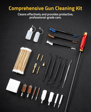 Load image into Gallery viewer, MidTen gun cleaning rod with comprehensive gun cleaning kit cleans effectively and provides protective
