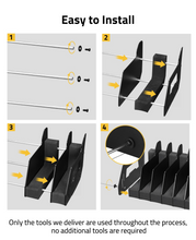 Load image into Gallery viewer, MidTen gun rack with no additional tools are required 6 Slots
