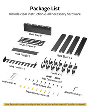 Load image into Gallery viewer, MidTen All-In-One Gun Rack with include clear instruction &amp; all necessary hardware Multi-Layer Gun Rack
