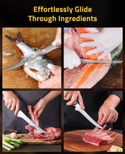 Load image into Gallery viewer, MidTen boning knife with effortlessly /glide through ingredients
